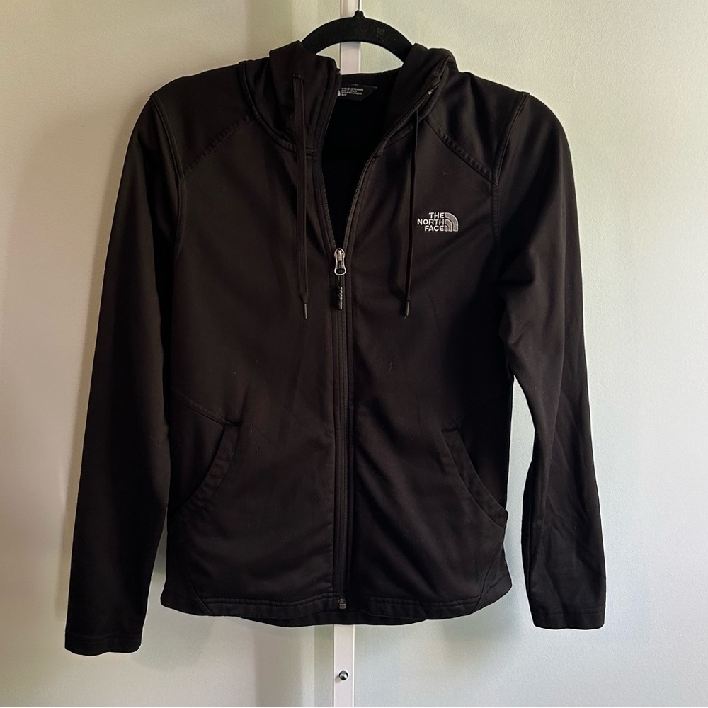 The North Face Black Hooded Full Zip Jacket